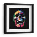Calavera de Colores - David Aste | Cuadro decorativo de Canvas Lab