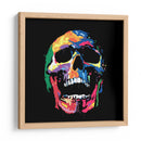 Calavera de Colores - David Aste | Cuadro decorativo de Canvas Lab