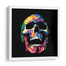 Calavera de Colores - David Aste | Cuadro decorativo de Canvas Lab