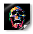 Calavera de Colores - David Aste | Cuadro decorativo de Canvas Lab