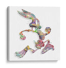 Bunny Skeleton Graffiti - David Aste | Cuadro decorativo de Canvas Lab