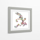 Bunny Skeleton Graffiti - David Aste | Cuadro decorativo de Canvas Lab