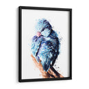 Blue Bird - Hue Art | Cuadro decorativo de Canvas Lab