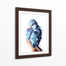Blue Bird - Hue Art | Cuadro decorativo de Canvas Lab