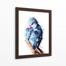 Blue Bird - Hue Art | Cuadro decorativo de Canvas Lab
