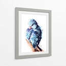Blue Bird - Hue Art | Cuadro decorativo de Canvas Lab
