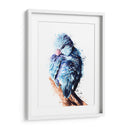 Blue Bird - Hue Art | Cuadro decorativo de Canvas Lab