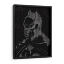 Batman Drip 02 - Dry Ink | Cuadro decorativo de Canvas Lab