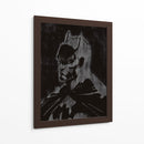 Batman Drip 02 - Dry Ink | Cuadro decorativo de Canvas Lab