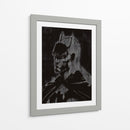 Batman Drip 02 - Dry Ink | Cuadro decorativo de Canvas Lab