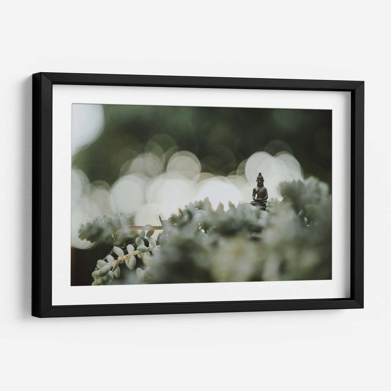 Buda sobre plantas | Cuadro decorativo de Canvas Lab