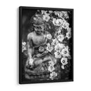 Buda y flores | Cuadro decorativo de Canvas Lab