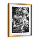 Buda y flores | Cuadro decorativo de Canvas Lab