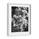 Buda y flores | Cuadro decorativo de Canvas Lab