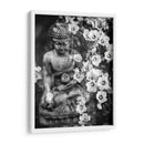 Buda y flores | Cuadro decorativo de Canvas Lab