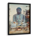 El Buda de bronce en Kamakura - Ogawa Kazumasa | Cuadro decorativo de Canvas Lab