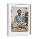 El Buda de bronce en Kamakura - Ogawa Kazumasa | Cuadro decorativo de Canvas Lab