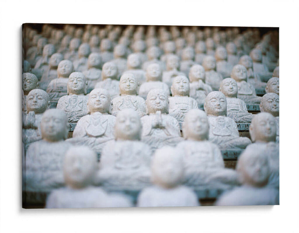 Budas de piedra | Cuadro decorativo de Canvas Lab