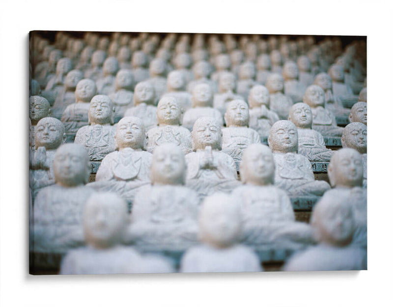 Budas de piedra | Cuadro decorativo de Canvas Lab