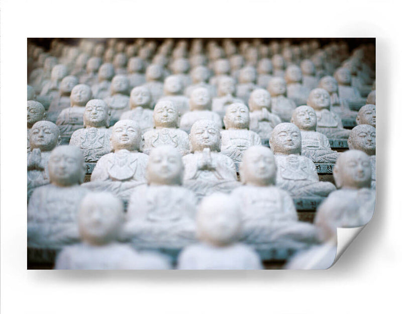 Budas de piedra | Cuadro decorativo de Canvas Lab