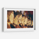 Budas dorados en Bangkok | Cuadro decorativo de Canvas Lab