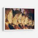 Budas dorados en Bangkok | Cuadro decorativo de Canvas Lab