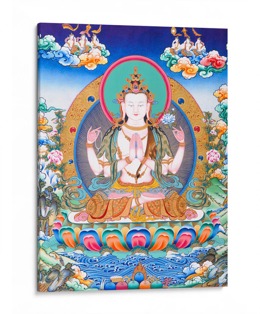 Budismo tibetano | Cuadro decorativo de Canvas Lab
