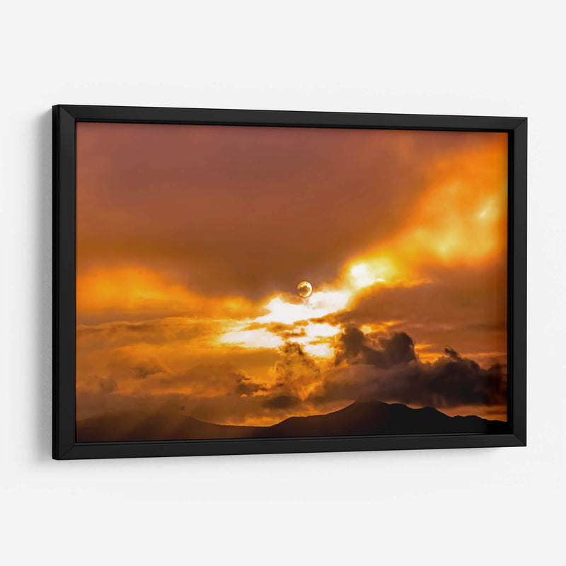 NARANJA DRAMÁTICO - Ángel Barraza Ramírez | Cuadro decorativo de Canvas Lab