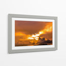 NARANJA DRAMÁTICO - Ángel Barraza Ramírez | Cuadro decorativo de Canvas Lab