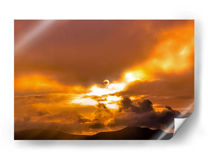 NARANJA DRAMÁTICO - Ángel Barraza Ramírez | Cuadro decorativo de Canvas Lab