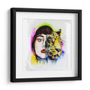 Chica jaguar - Mich0 Herrera | Cuadro decorativo de Canvas Lab