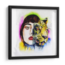 Chica jaguar - Mich0 Herrera | Cuadro decorativo de Canvas Lab