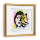 Chica jaguar - Mich0 Herrera | Cuadro decorativo de Canvas Lab