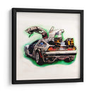 Delorean - Mich0 Herrera | Cuadro decorativo de Canvas Lab