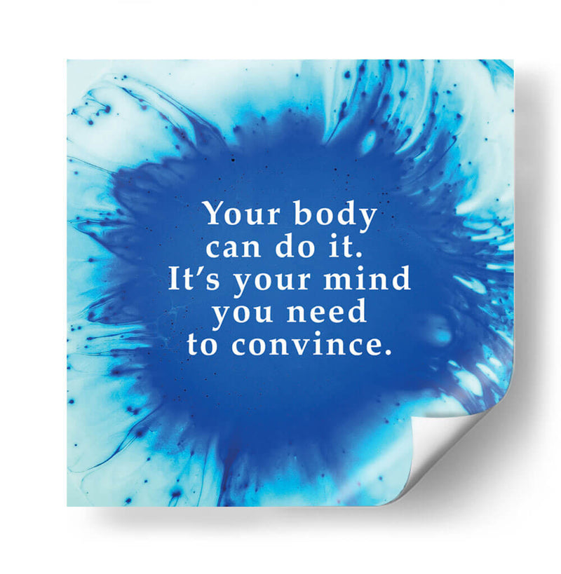 Convince your mind | Cuadro decorativo de Canvas Lab