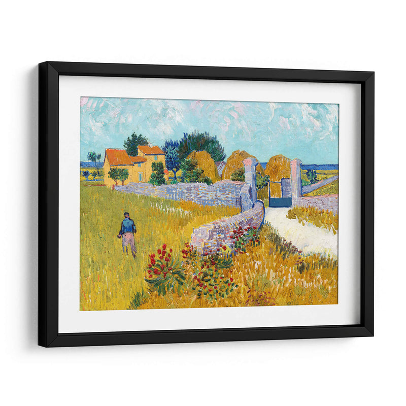 Casa de campo en la Provenza - Vincent Van Gogh | Cuadro decorativo de Canvas Lab