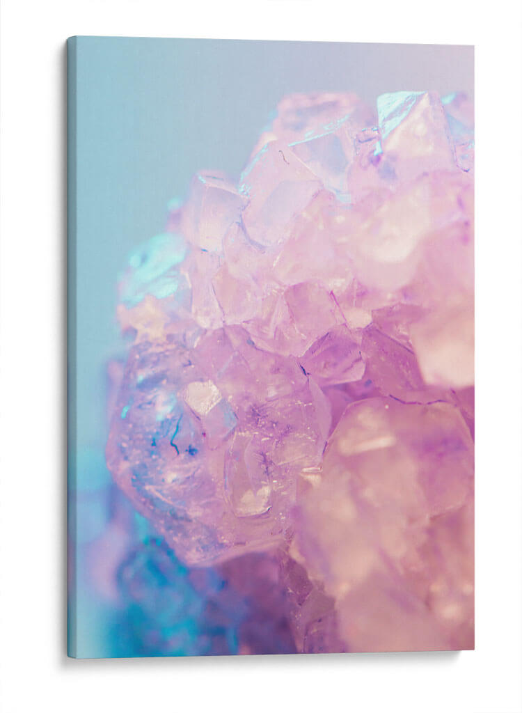 Cristal rosa | Cuadro decorativo de Canvas Lab