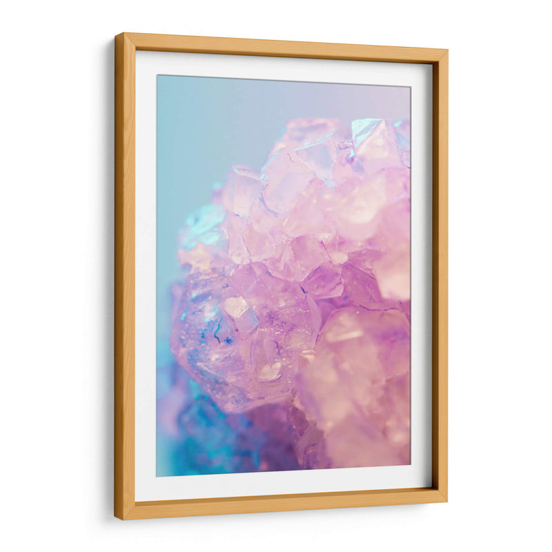 Cristal rosa | Cuadro decorativo de Canvas Lab
