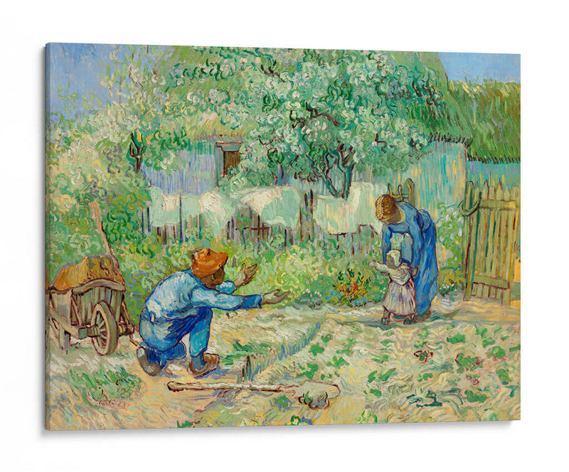 Primeros pasos (para Millet) - Vincent Van Gogh | Cuadro decorativo de Canvas Lab