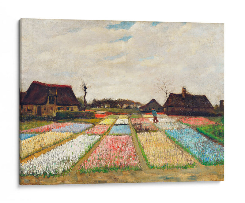 Macizos de flores en Holanda - Vincent Van Gogh | Cuadro decorativo de Canvas Lab