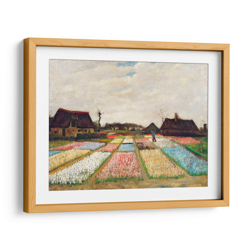 Macizos de flores en Holanda - Vincent Van Gogh | Cuadro decorativo de Canvas Lab