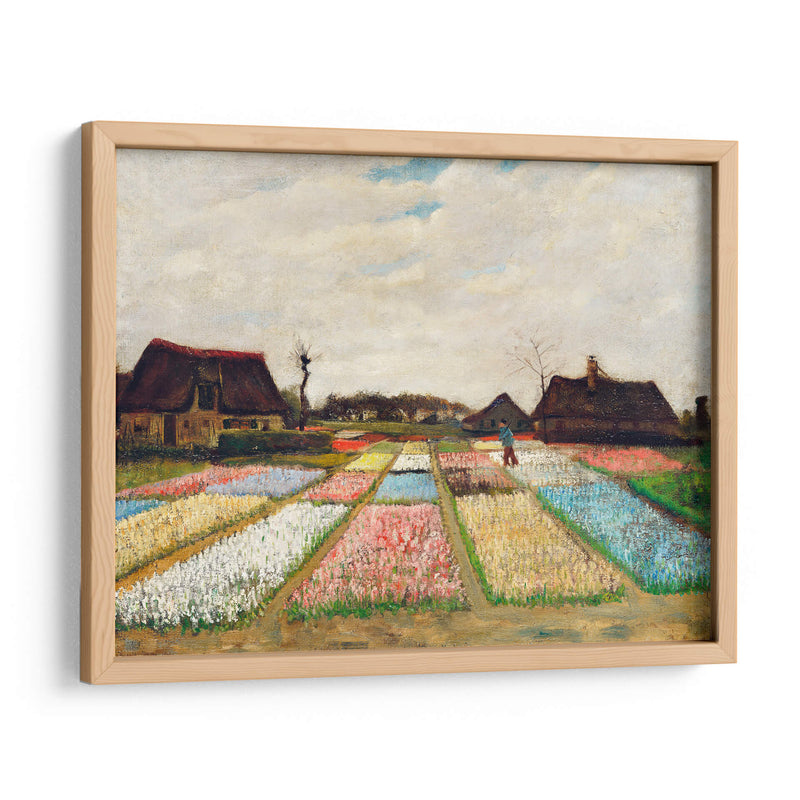 Macizos de flores en Holanda - Vincent Van Gogh | Cuadro decorativo de Canvas Lab