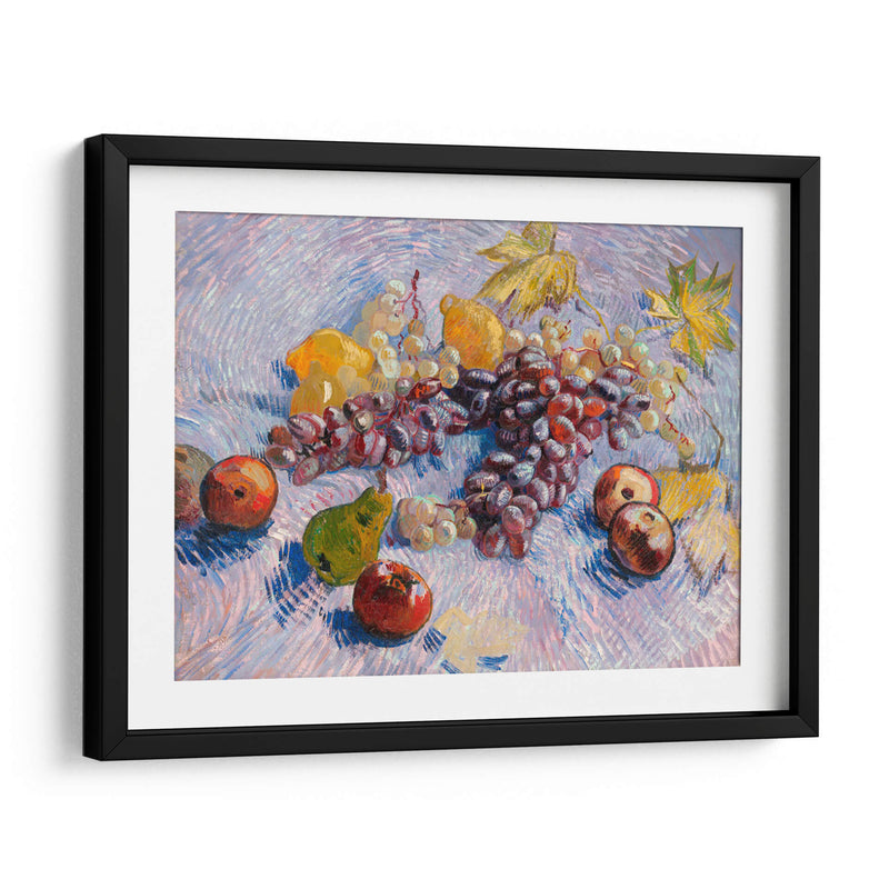 Uvas, limones, peras y manzanas - Vincent Van Gogh | Cuadro decorativo de Canvas Lab