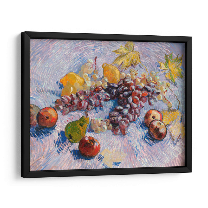 Uvas, limones, peras y manzanas - Vincent Van Gogh | Cuadro decorativo de Canvas Lab