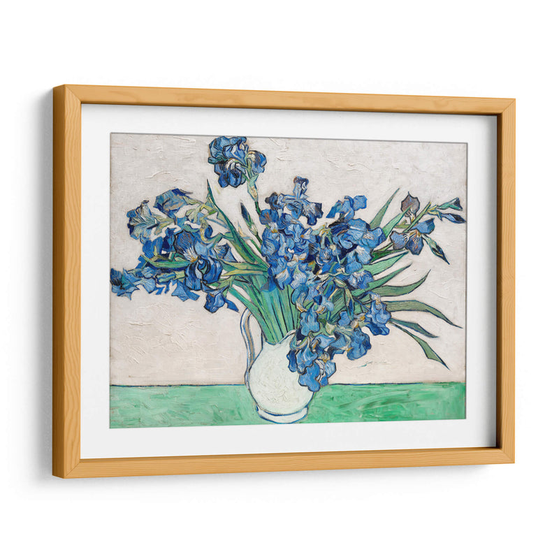 Lirios (1890) - Vincent Van Gogh | Cuadro decorativo de Canvas Lab