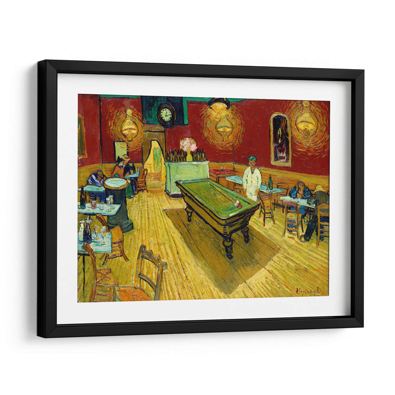 Le café de nuit - Vincent Van Gogh | Cuadro decorativo de Canvas Lab