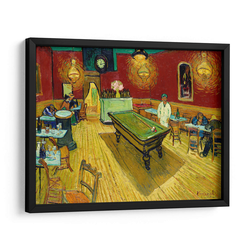 Le café de nuit - Vincent Van Gogh | Cuadro decorativo de Canvas Lab