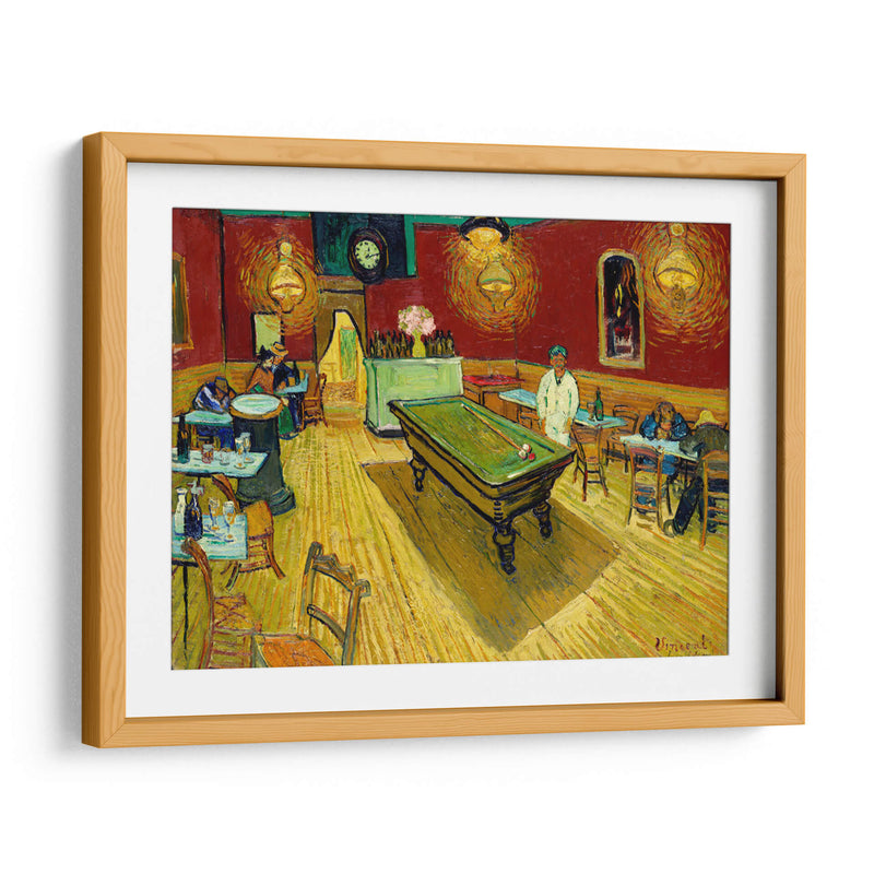 Le café de nuit - Vincent Van Gogh | Cuadro decorativo de Canvas Lab