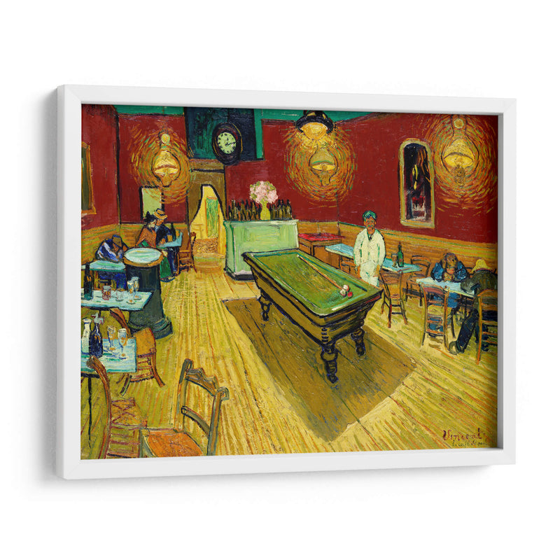 Le café de nuit - Vincent Van Gogh | Cuadro decorativo de Canvas Lab