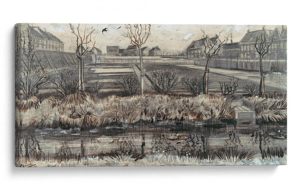 Guardería en Schenkweg - Vincent Van Gogh | Cuadro decorativo de Canvas Lab